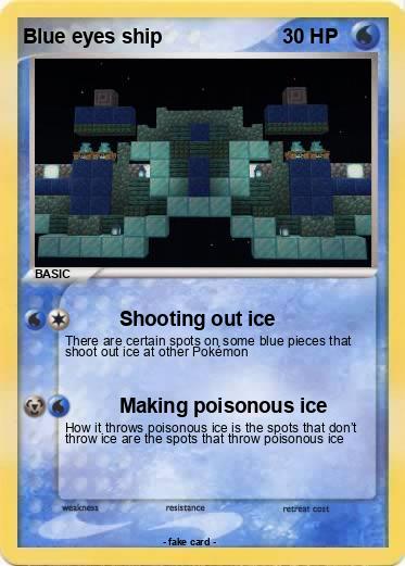 Pokemon Blue eyes ship