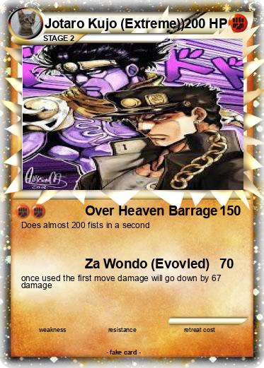Pokemon Jotaro Kujo (Extreme))