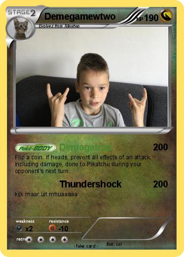 Pokemon Demegamewtwo