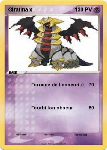 Pokemon Giratina x