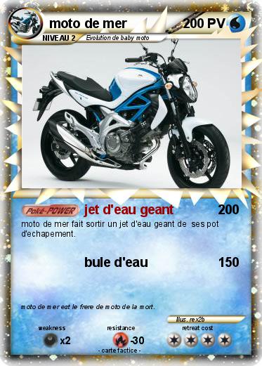 Pokemon moto de mer