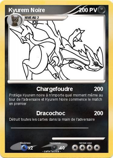 Pokemon Kyurem Noire