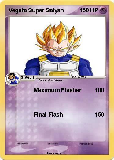 Pokemon Vegeta Super Saiyan