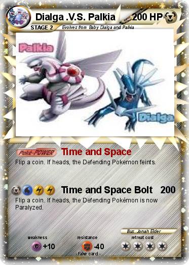 Pokemon Dialga .V.S. Palkia