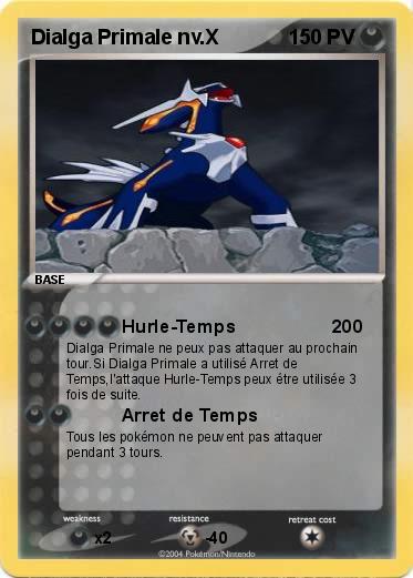 Pokemon Dialga Primale nv.X
