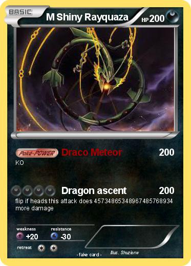 Pokemon M Shiny Rayquaza