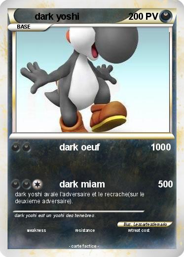 Pokemon dark yoshi