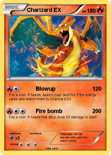 Pokemon Charizard EX