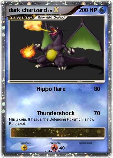 Pokemon dark charizard