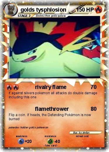 Pokemon golds tysphlosion