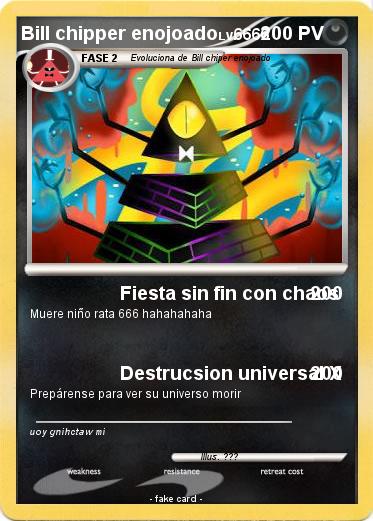 Pokemon Bill chipper enojoado