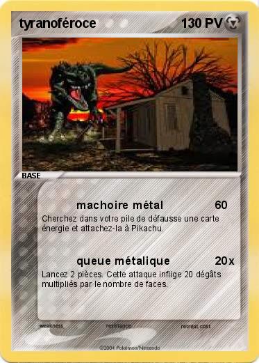 Pokemon tyranoféroce