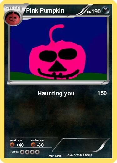 Pokemon Pink Pumpkin
