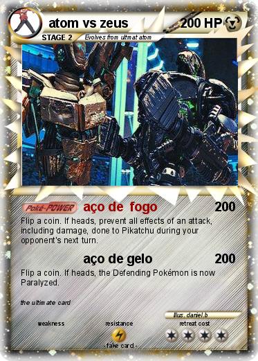 Pokemon atom vs zeus