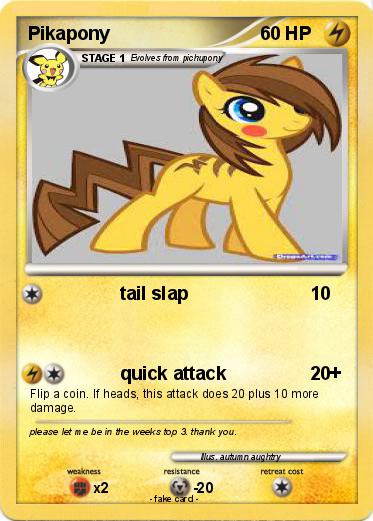 Pokemon Pikapony