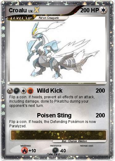 Pokemon Croalu