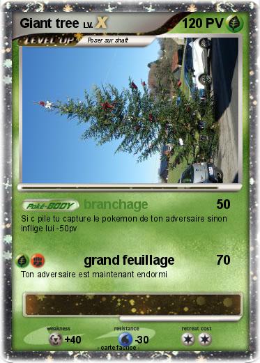 Pokemon Giant tree