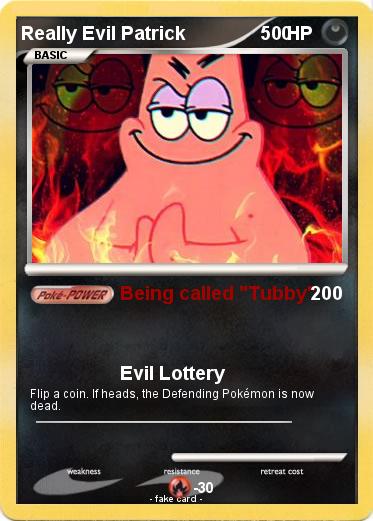 Pokemon Really Evil Patrick                   0