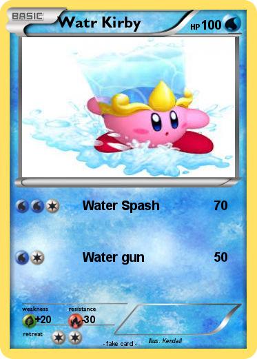 Pokemon Watr Kirby