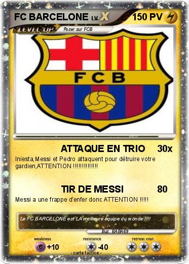 Pokemon FC BARCELONE