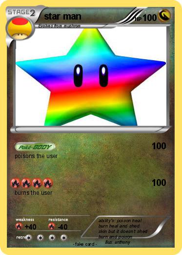 Pokemon star man