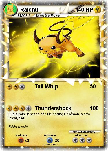 Pokemon Raichu