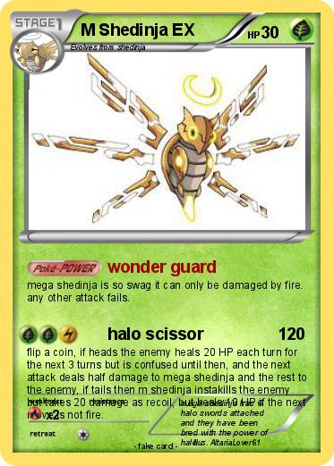 Pokemon M Shedinja EX