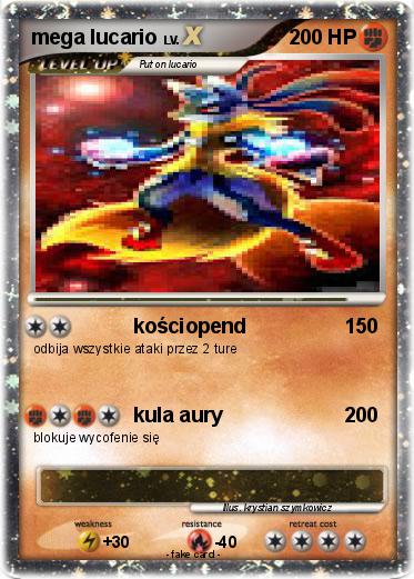 Pokemon mega lucario