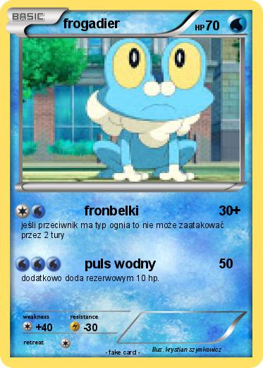 Pokemon frogadier