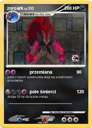 Pokemon zoroark