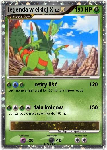 Pokemon legenda wielkiej X