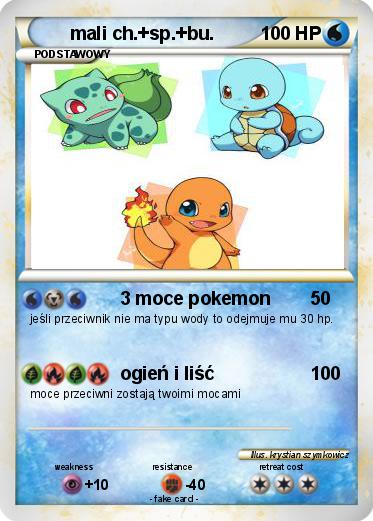Pokemon mali ch.+sp.+bu.