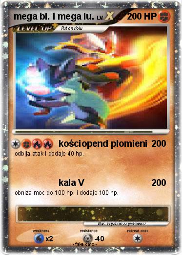 Pokemon mega bl. i mega lu.