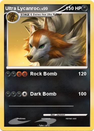 Pokemon Ultra Lycanroc