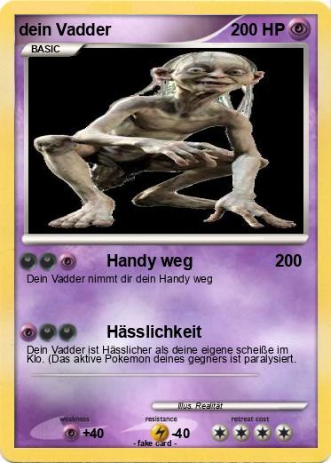 Pokemon dein Vadder
