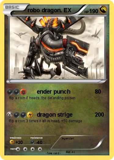 Pokemon robo dragon. EX