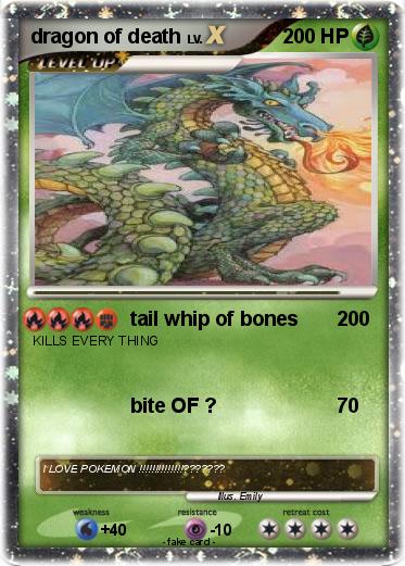 Pokemon dragon of death