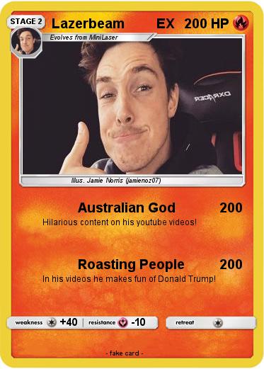 Pokemon Lazerbeam         EX