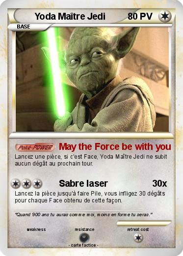 Pokemon Yoda Maître Jedi