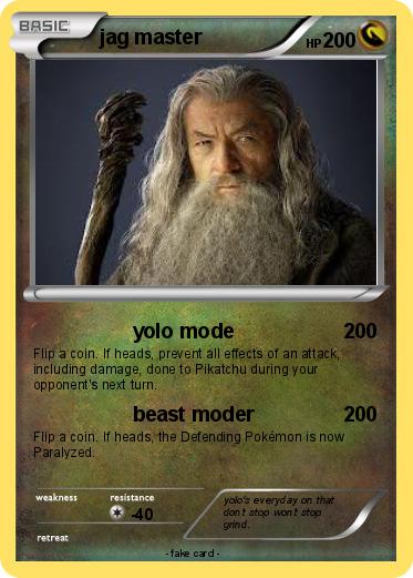 Pokemon jag master
