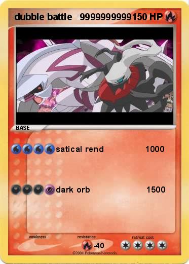 Pokemon dubble battle   9999999999