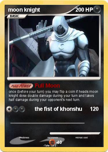 Pokemon moon knight