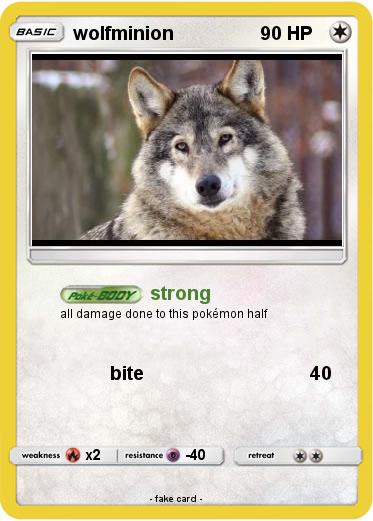 Pokemon wolfminion