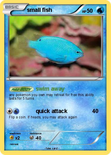 Pokemon small fish
