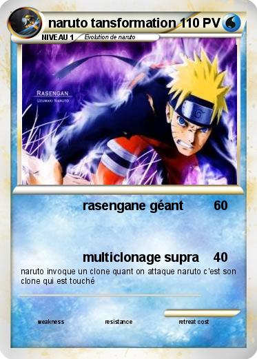 Pokemon naruto tansformation