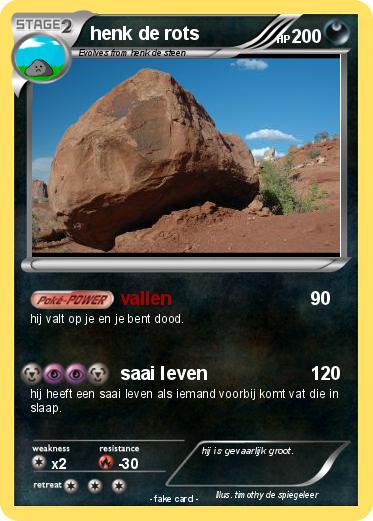 Pokemon henk de rots