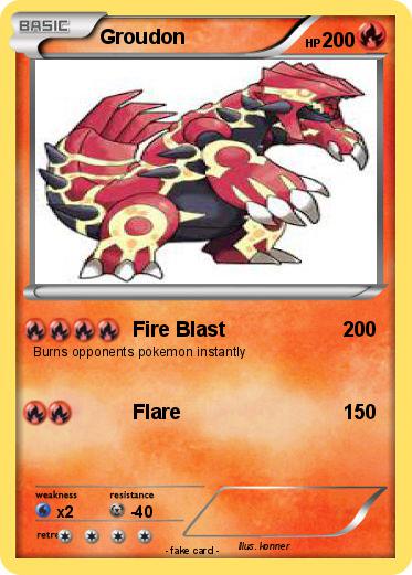 Pokemon Groudon