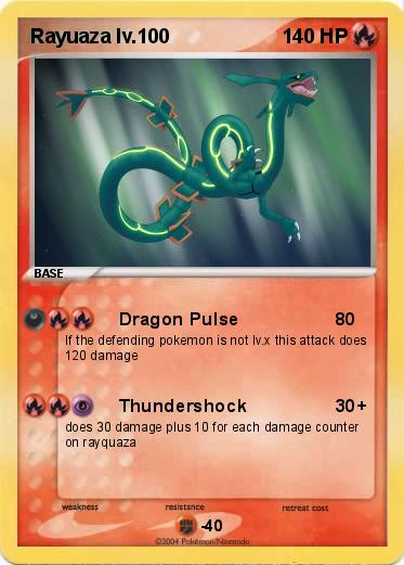 Pokemon Rayuaza lv.100