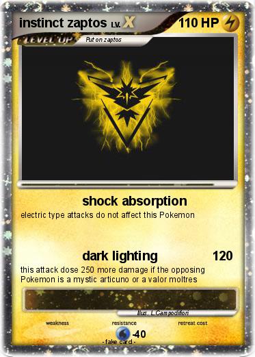 Pokemon instinct zaptos