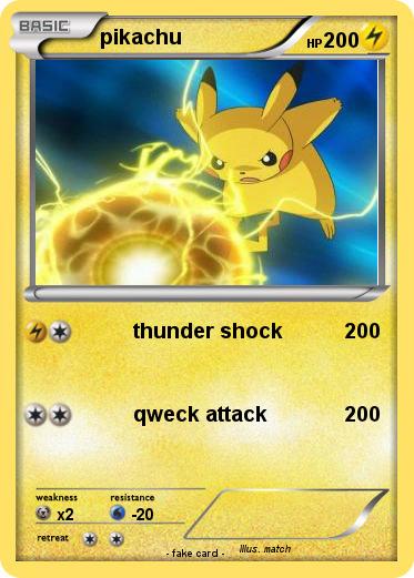 Pokemon pikachu
